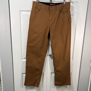 Realtree Men's Carhartt-Style Brown Cargo Pants